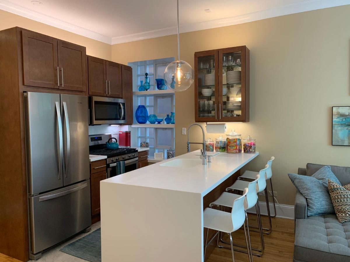 1F Cozy Home In Little Italy Near Downtown West Loop United Center Чикаго Экстерьер фото